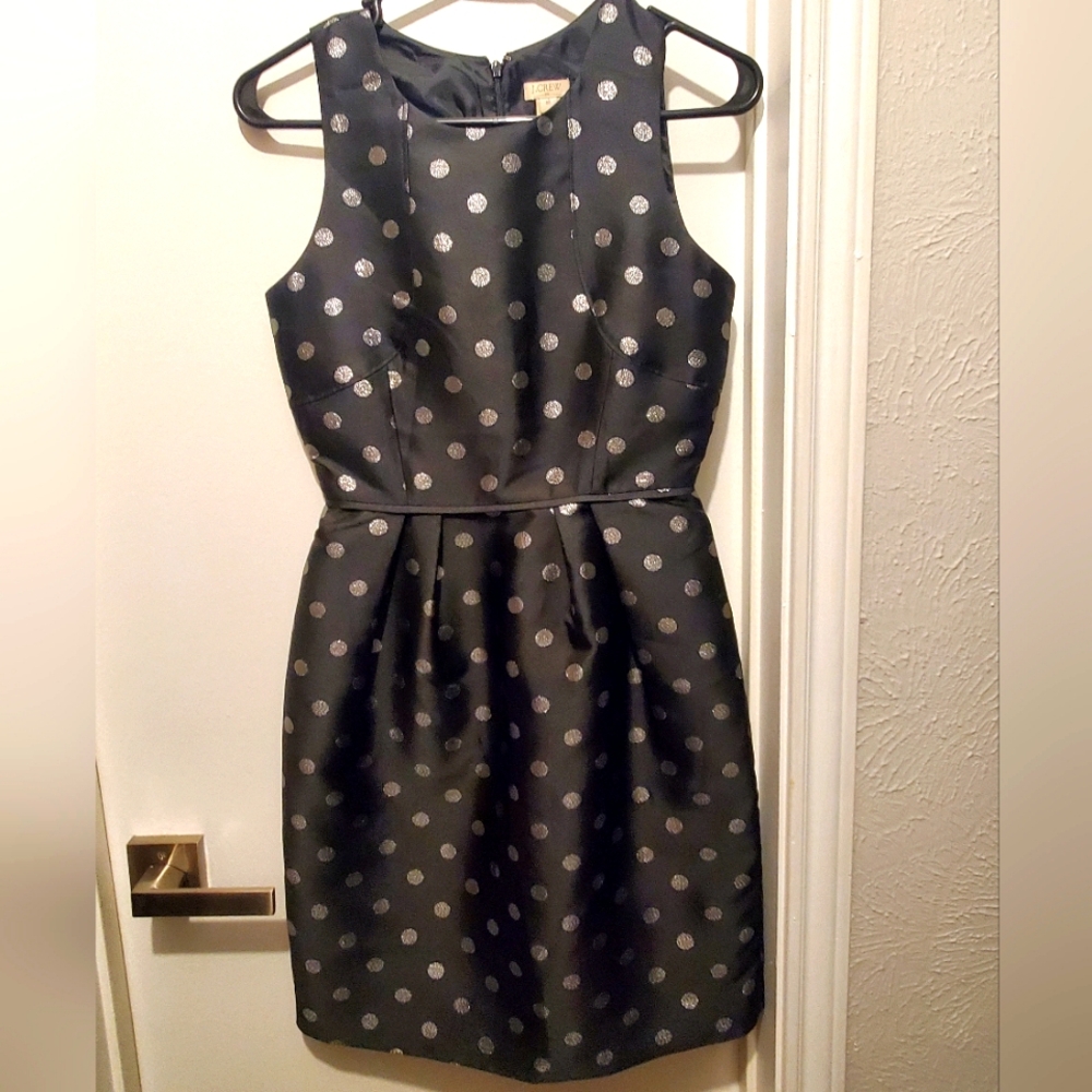 JCrew sleeveless is like new and a business casual dress with a touch of fancy